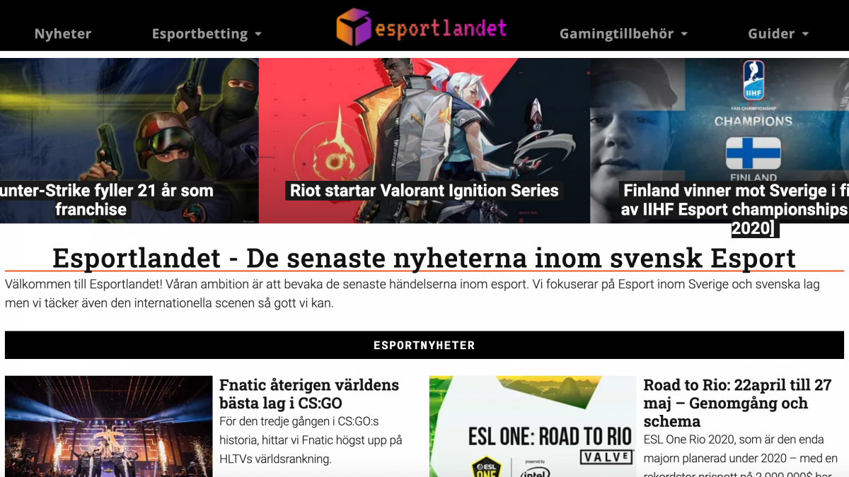 Esport Sverige
